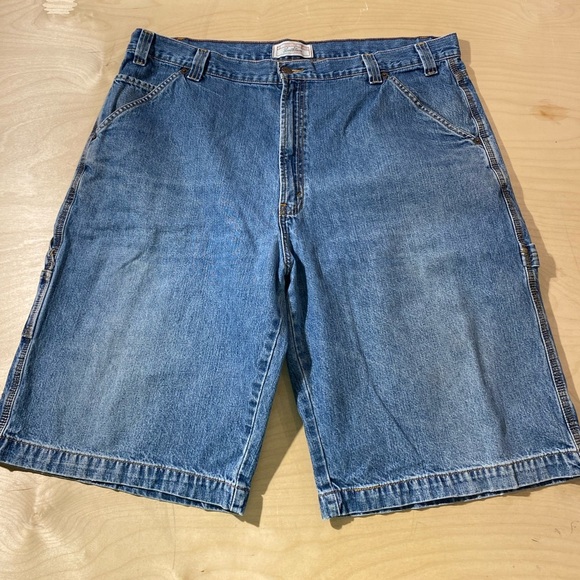 Levi’s Strauss Signature Men's Blue Denim Shorts 40 (ID) - Picture 2 of 14